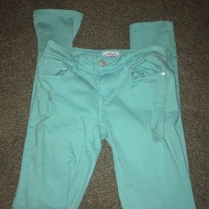 Aeropostale jeans teal